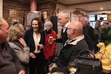 Liberal candidate for Mayo Georgina Downer with Prime Minister Malcolm Turnbull.