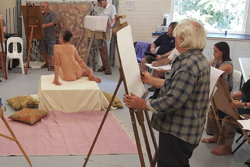 Real Art Nude - Nothing to hide: Artist shares stories of women who are prepared to bare  all - ABC News