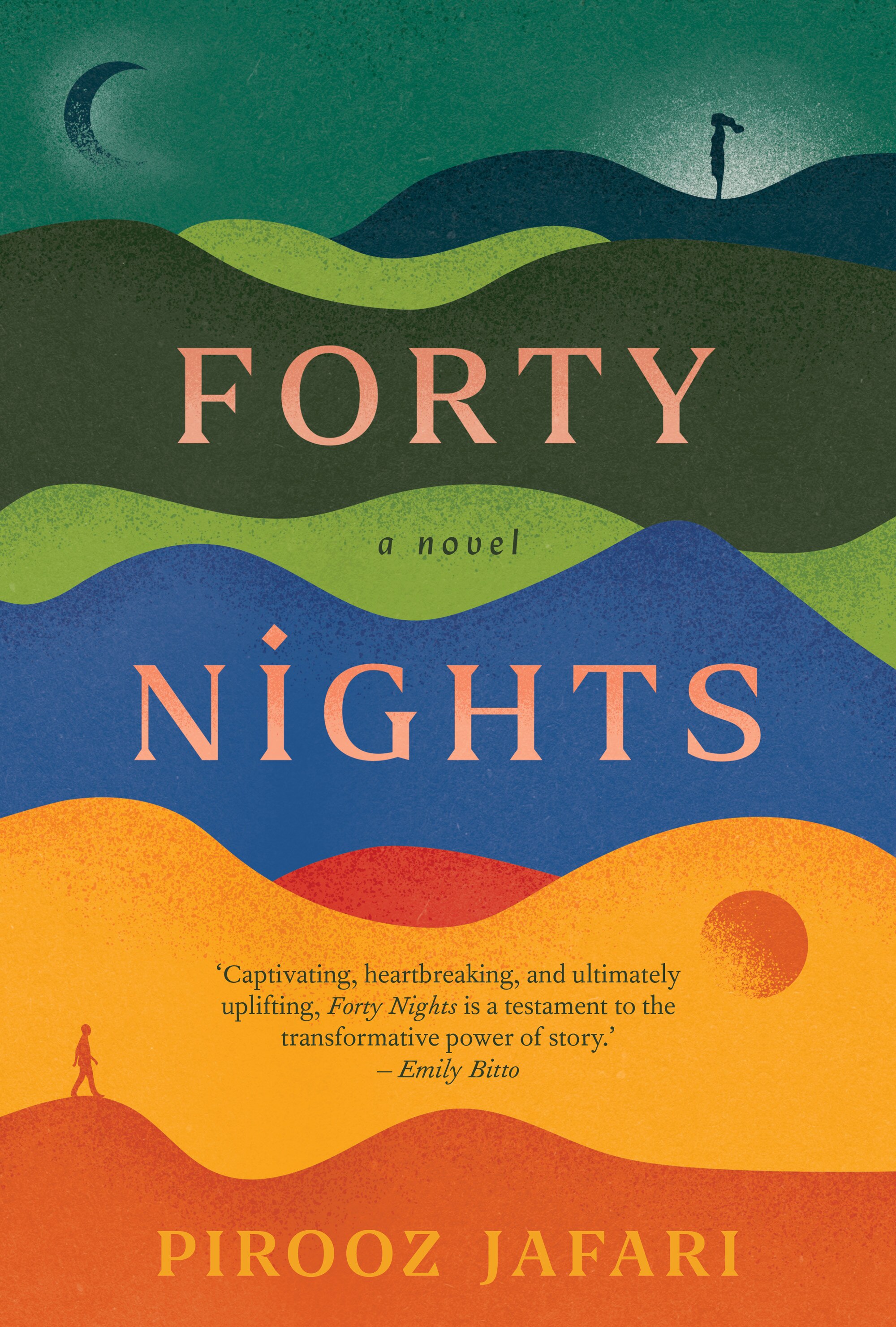 Cover of Forty Nights by Pirooz Jafari