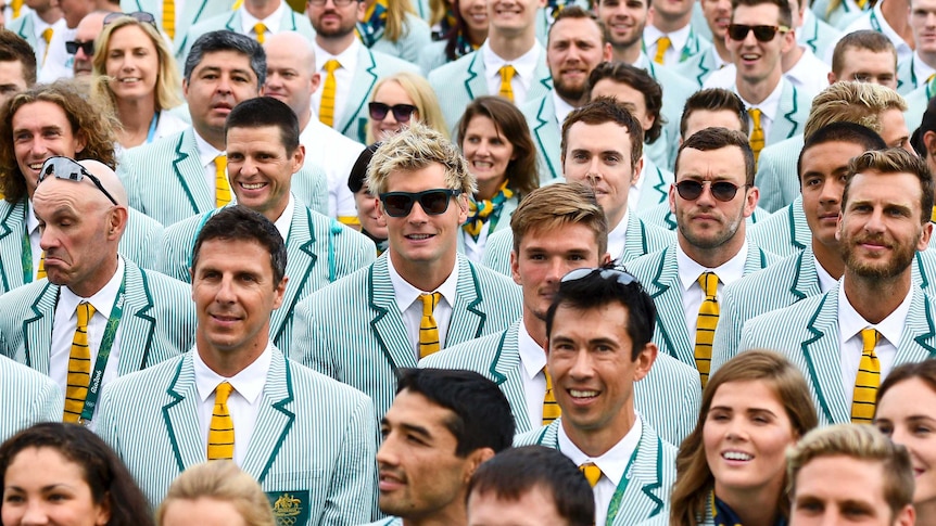 Australian athletes in Rio Olympic Village