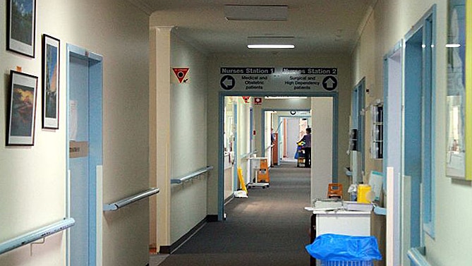 Hospital corridor