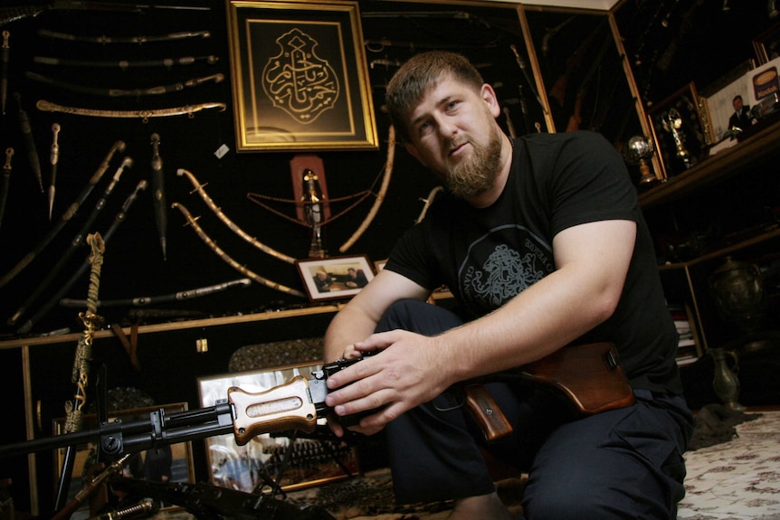 Ramzan Kadyrov in 2005