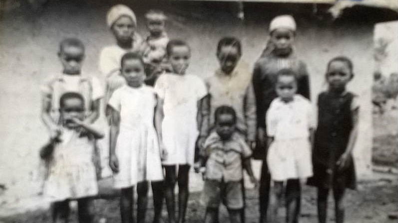 Lucy Gichuhi and her siblings