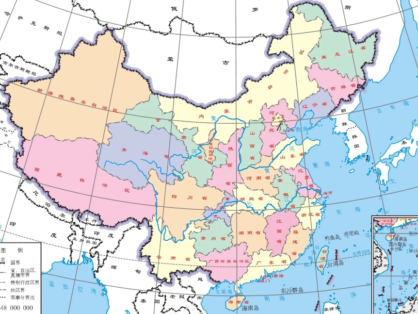 2016年版最新中国地图