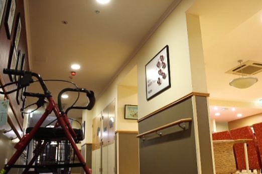 inside an aged care home