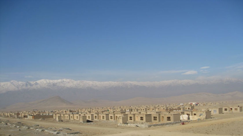 AliceGhan housing project outside Kabul