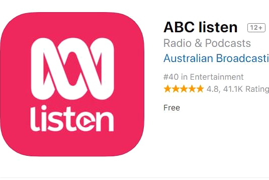 ABC listen App Store review ratings