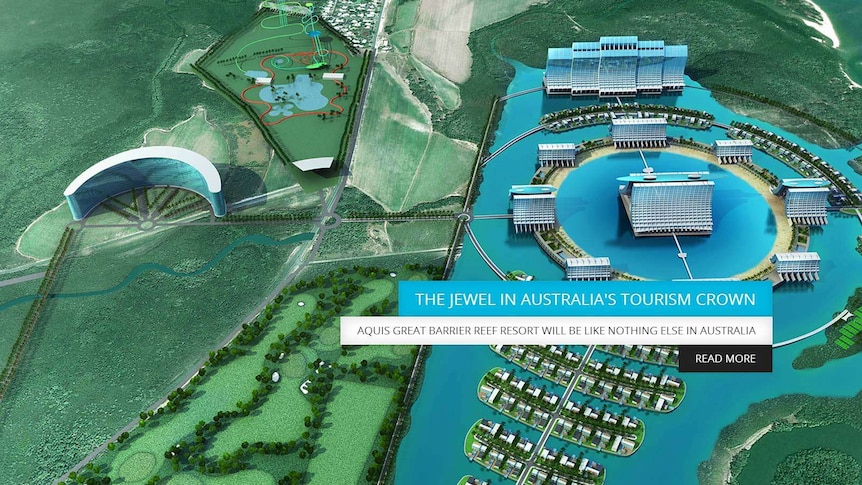 Aquis Resort and casino development at Cairns