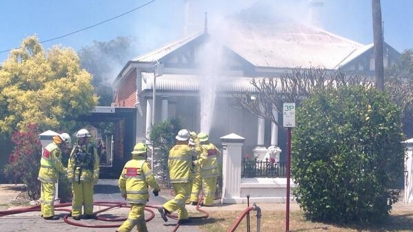 West Perth house fire