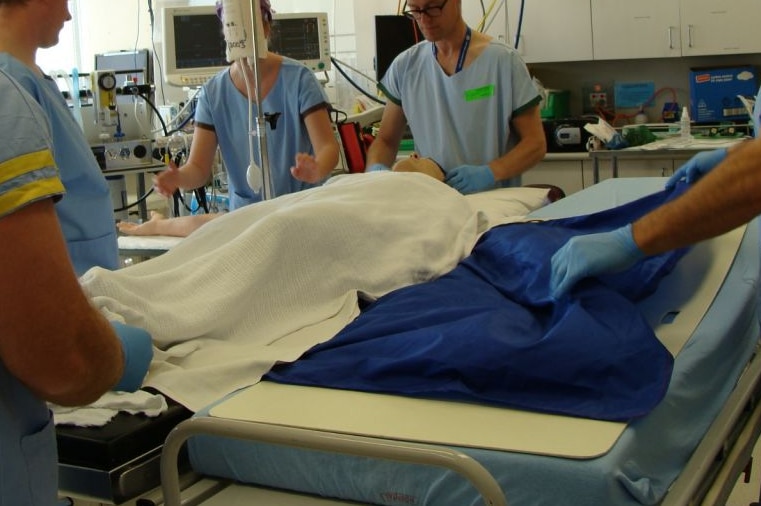 Medical team at Royal Hobart Hospital.