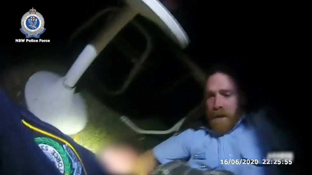 Man charged after allegedly assaulting two police officers during an ...