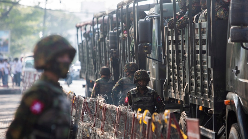 Myanmar military.