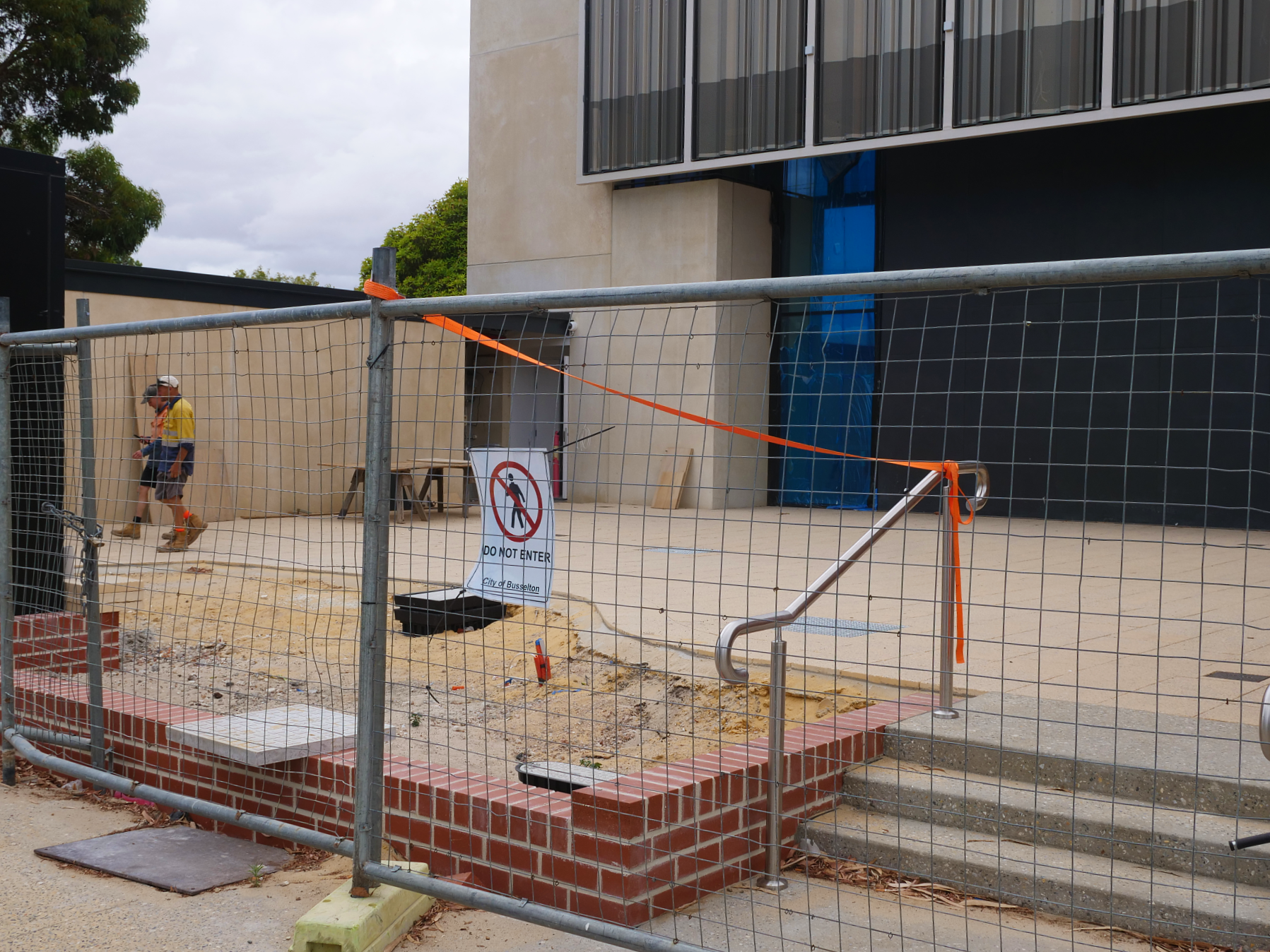 Construcción de agua salada