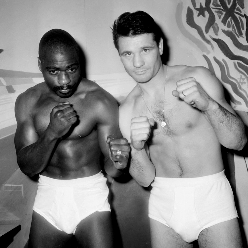 Rubin Carter and Fabio Bettini