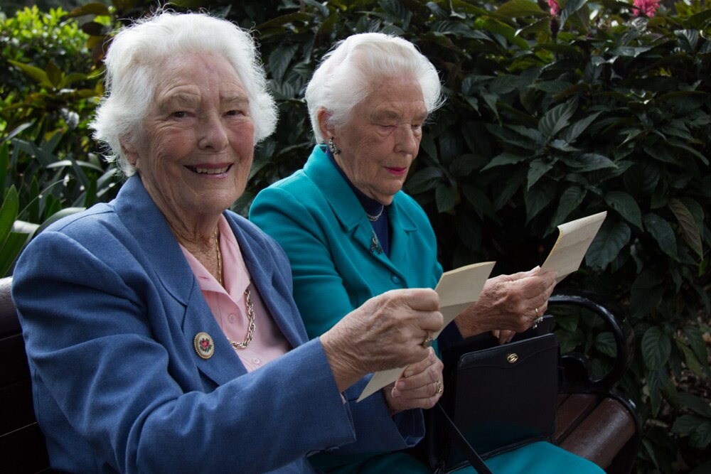 Dulcie Grose and Nancie Varley