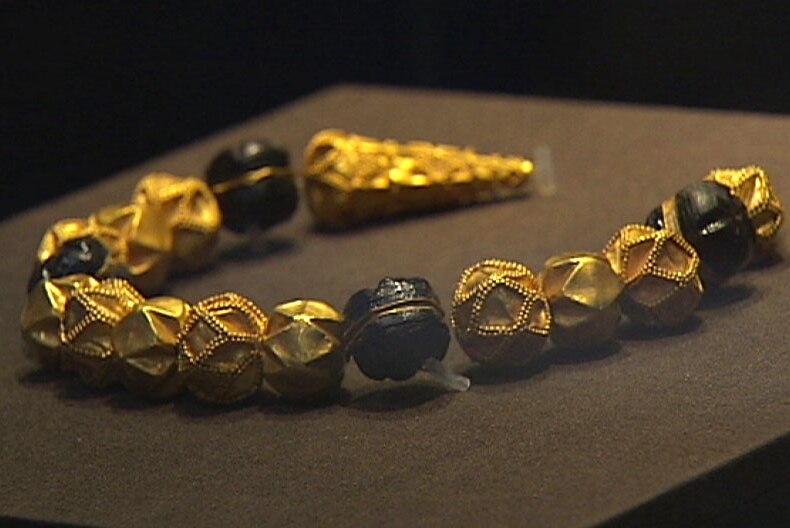 An ancient artefact from Afghanistan is on display at the WA Museum.