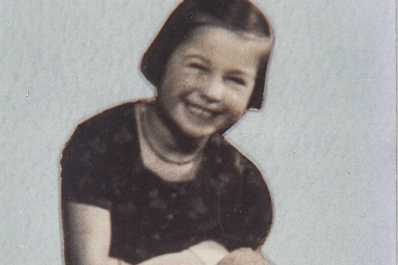 An archival photo of Judith Rosenberger