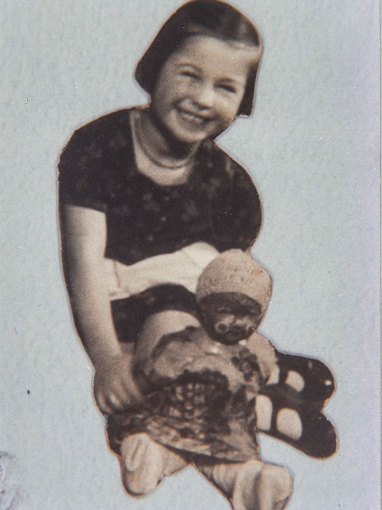 An archival photo of Judith Rosenberger