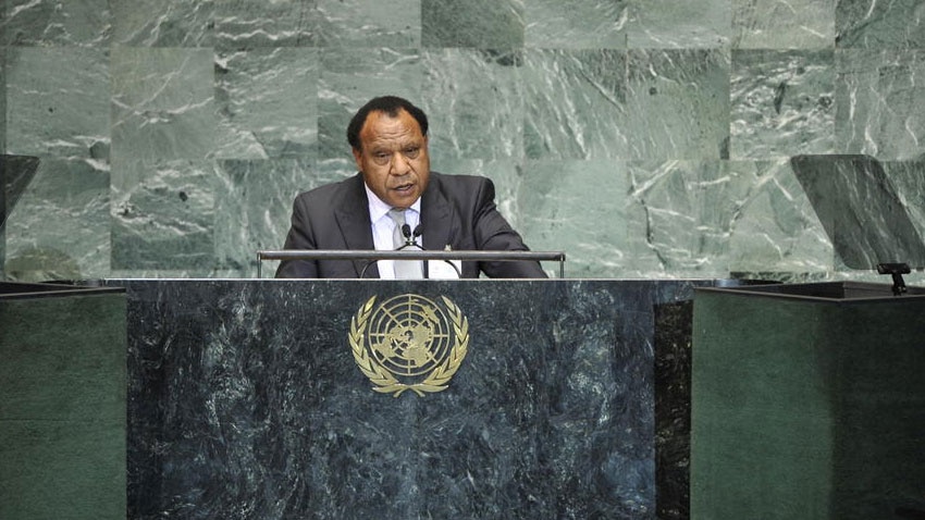 Papua New Guinea Foreign Minister Rimbink Pato