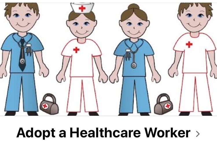 cartoon of doctors and nurses