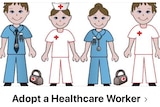 cartoon of doctors and nurses