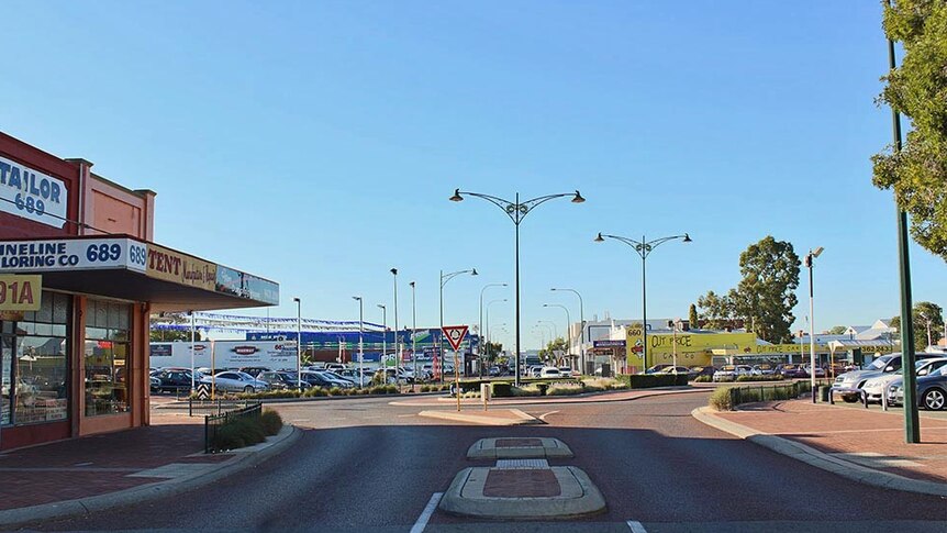 An intersection in Victoria Park