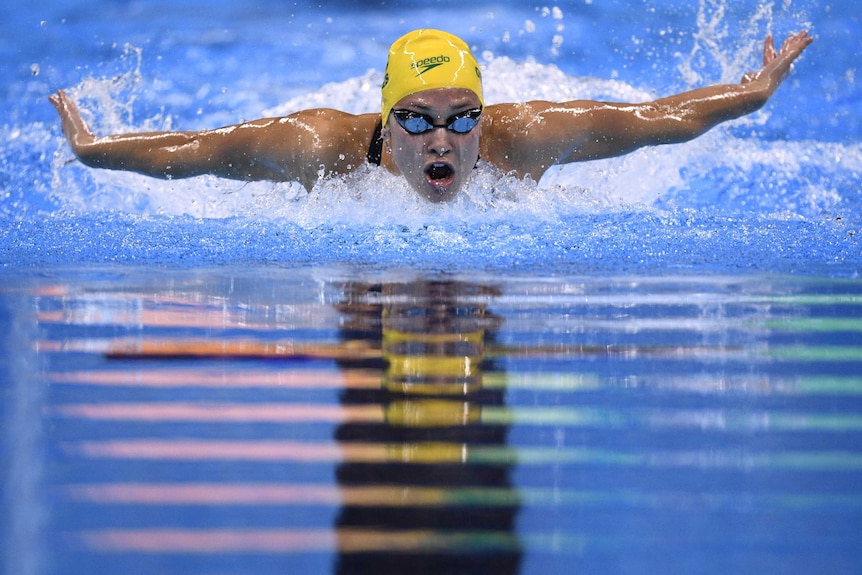 Australian butterfly swimmer Madeline Groves