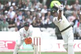 Shane Warne hits out against England as Geraint Jones looks on