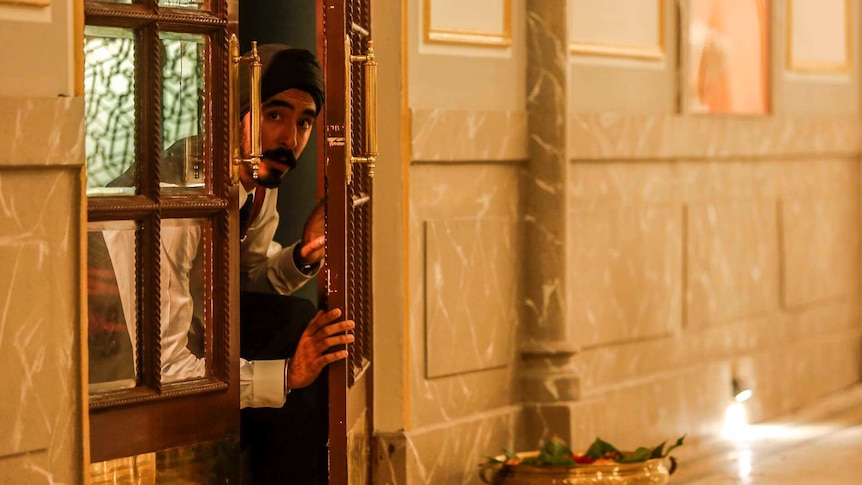 Dev Patel in the movie Hotel Mumbai