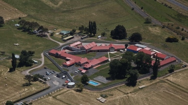 Aerial view of Ashley Detention Centre near Deloraine