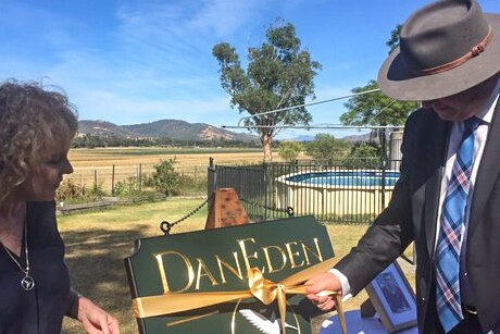 Lucy Haslam and Barnaby Joyce officially open DanEden
