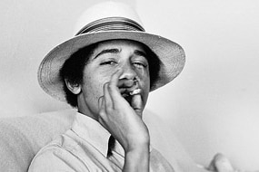 Barack Obama smoking weed (Reason)