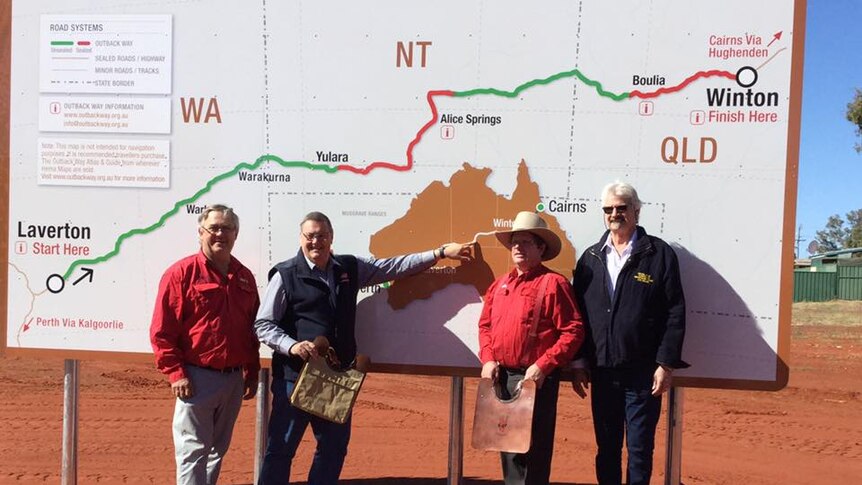 Mayors and Shire presidents from councils along the Outback Way met in Laverton last year.