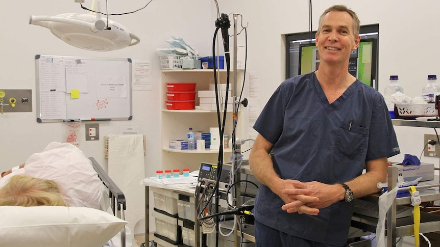 Dr Stephen Fairley in his Townsville surgery