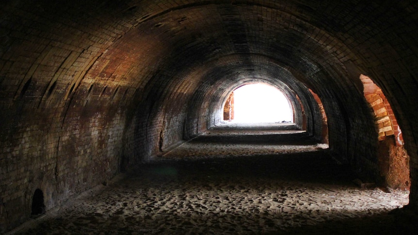 The disused kiln at the Canberra Brickworks