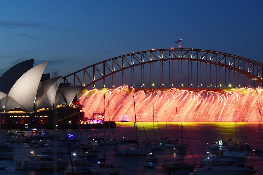 Fireworks in Sydney