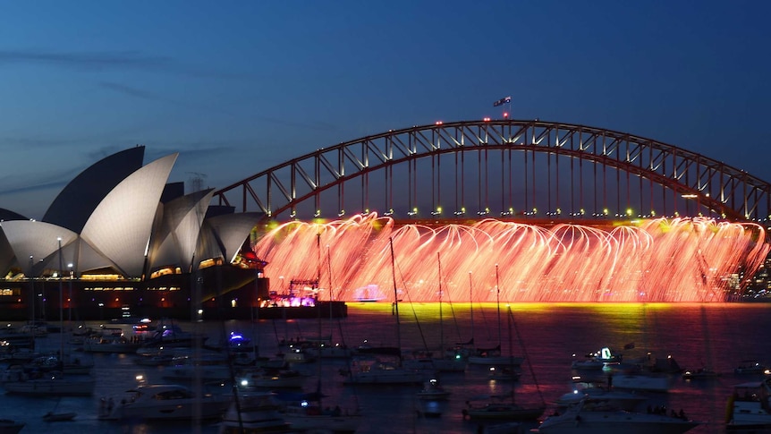 Fireworks in Sydney