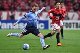 Rhyan Bert Grant of Sydney FC in action during the AFC Champions League
