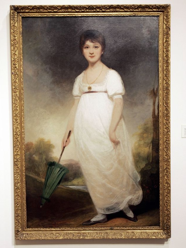 Failed to sell: the controversial portait of Jane Austen by British painter Ozias Humphry.