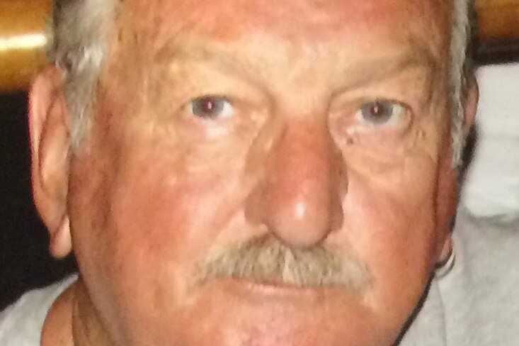 Robert Baihn, who was found yesterday after going missing for 40 hours in bush near his Hunter Valley home.