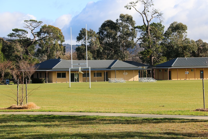 Oval that will be partly lost for Bungendore High School