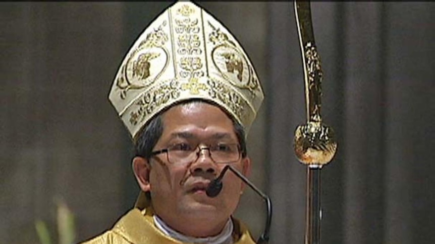 Vincent Long Van Nguyen is Australia's first Vietnamese-born Catholic bishop.