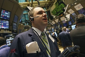 FIle photo: Wall Street trader (Reuters)