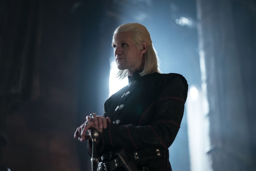 Daemon Targaryen, played by actor Matt Smith, in a still image from HBO's House of the Dragon.