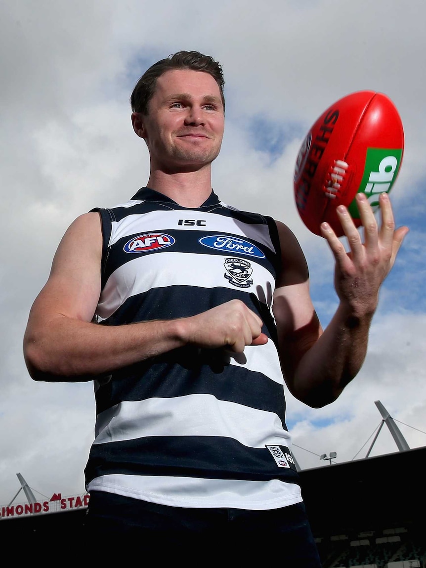 Patrick Dangerfield in his Geelong Cats kit