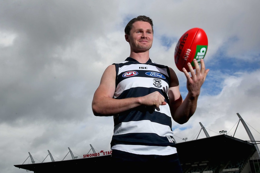 Patrick Dangerfield in his Geelong Cats kit