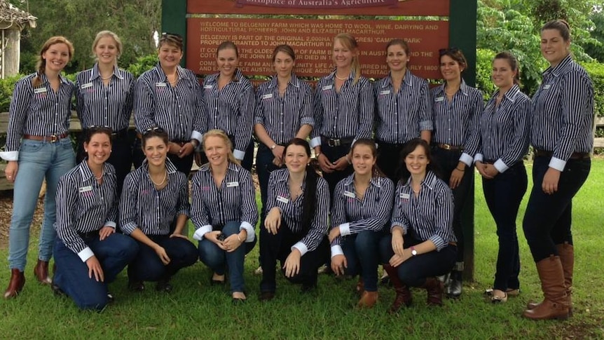 Sydney Royal Easter Show 2013 showgirl finalists