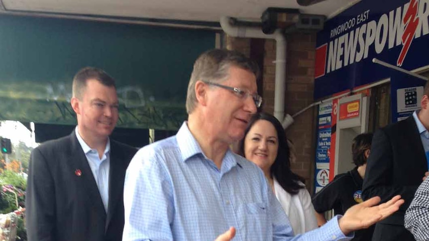 Victorian Premier Denis Napthine has made a deal to transition Intralot out of Victoria.