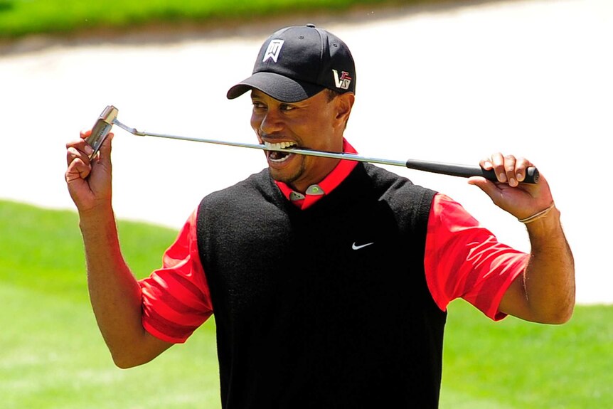 Tiger Woods at the Arnold Palmer Invitational PGA golf tournament