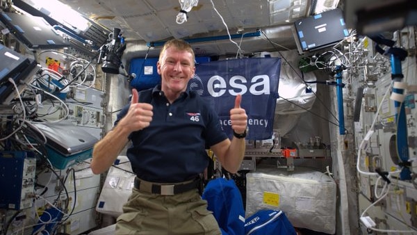 Tim Peake arrived on the International Space Station earlier this month.